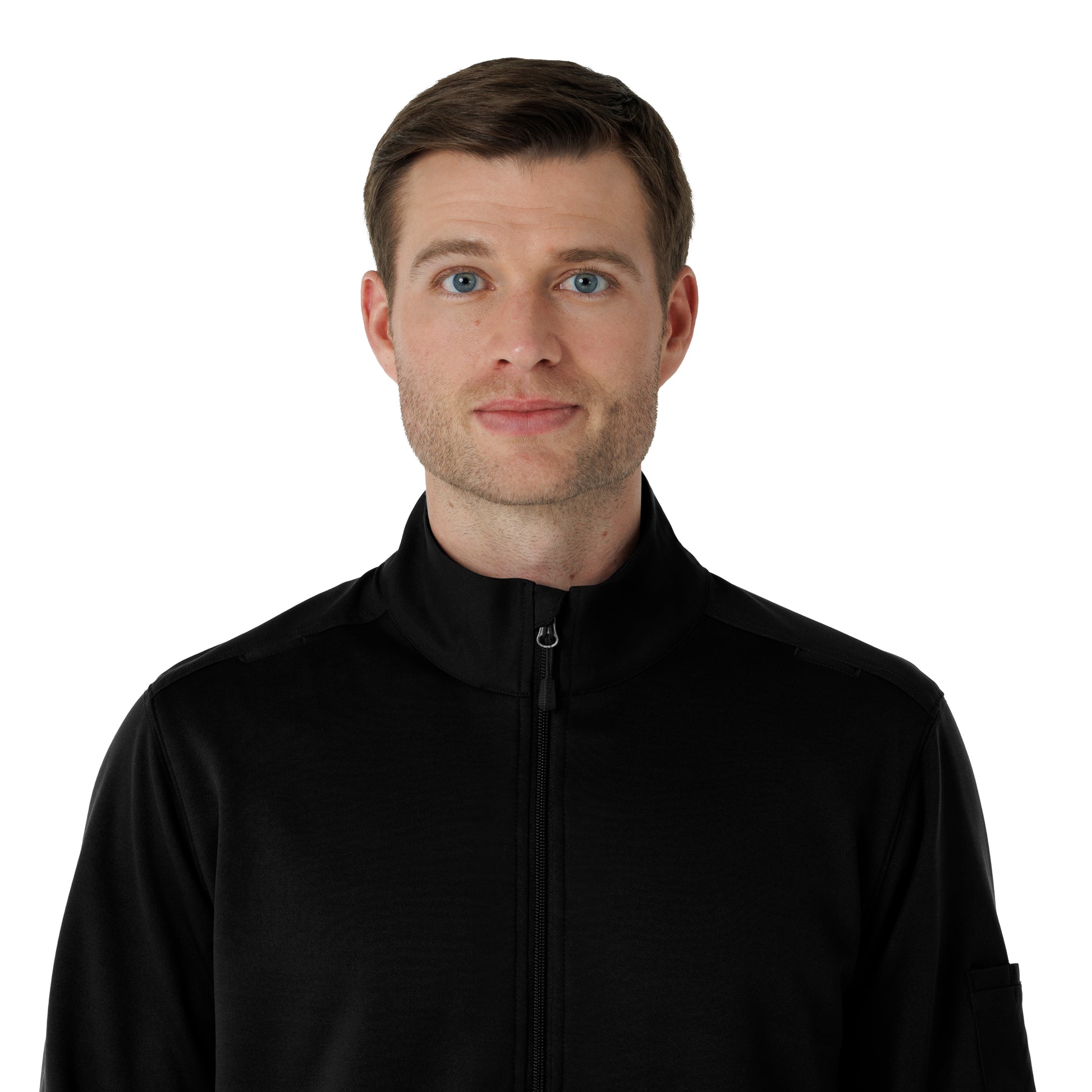 Rugged Flex C86912 Men's Half Zip Black