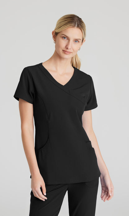 Skechers Vitality SKT064 Charge Scrub Top Black