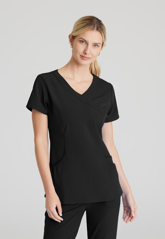 Skechers Vitality SKT064 Charge Scrub Top Black