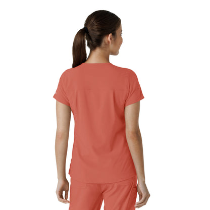 Force Cross-Flex C13410 Women's Tuck-In Scrub Top Dusty Cedar