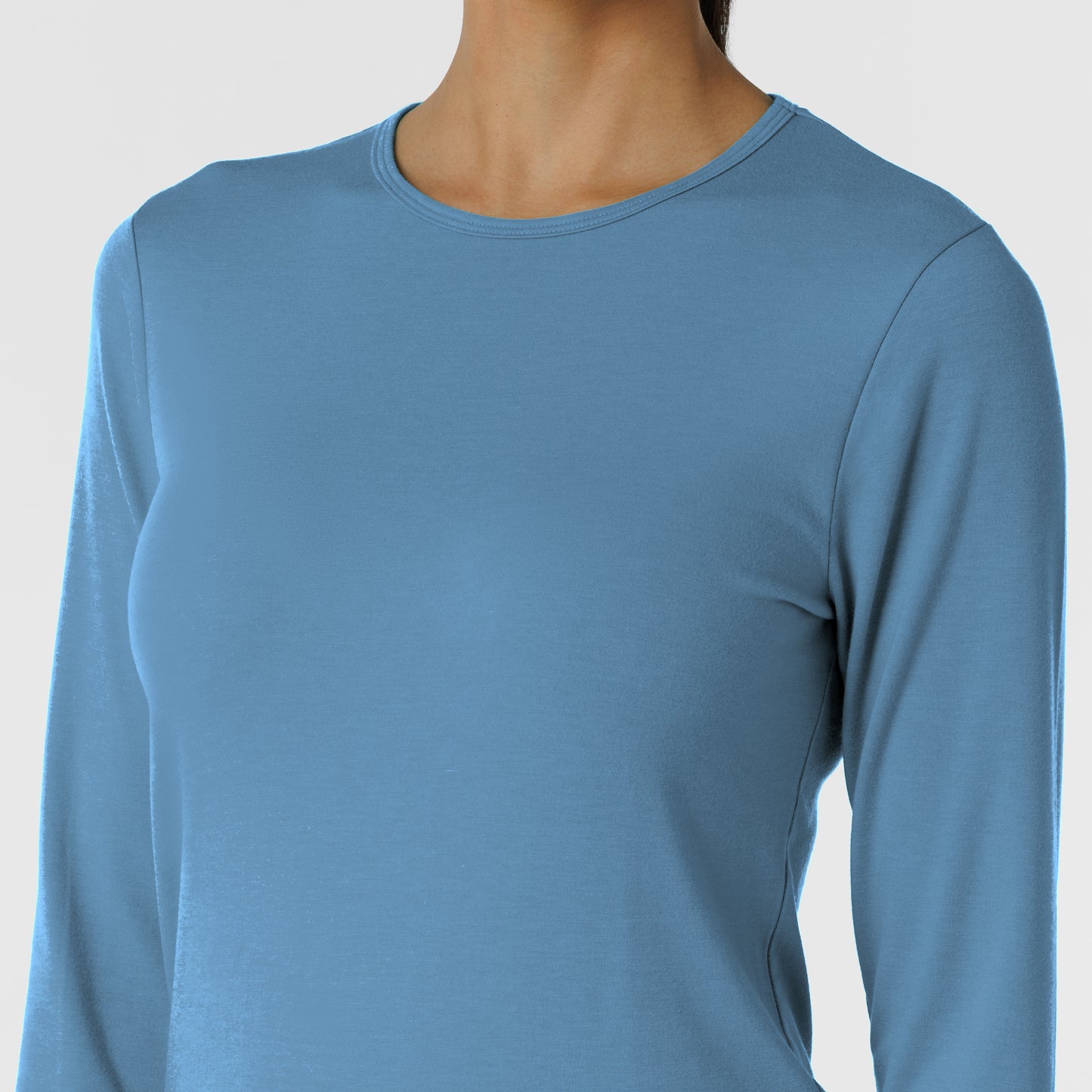 Layers 2189 Women's Essential Layer Long Sleeve Pacific Blue