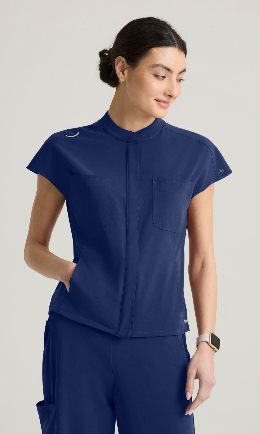 Grey's Anatomy Cultivate GRGT320 Aria Top Indigo - front