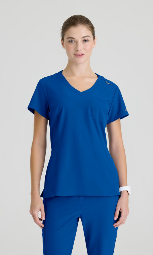 Skechers SKT147 Dignity Scrub Top Galaxy