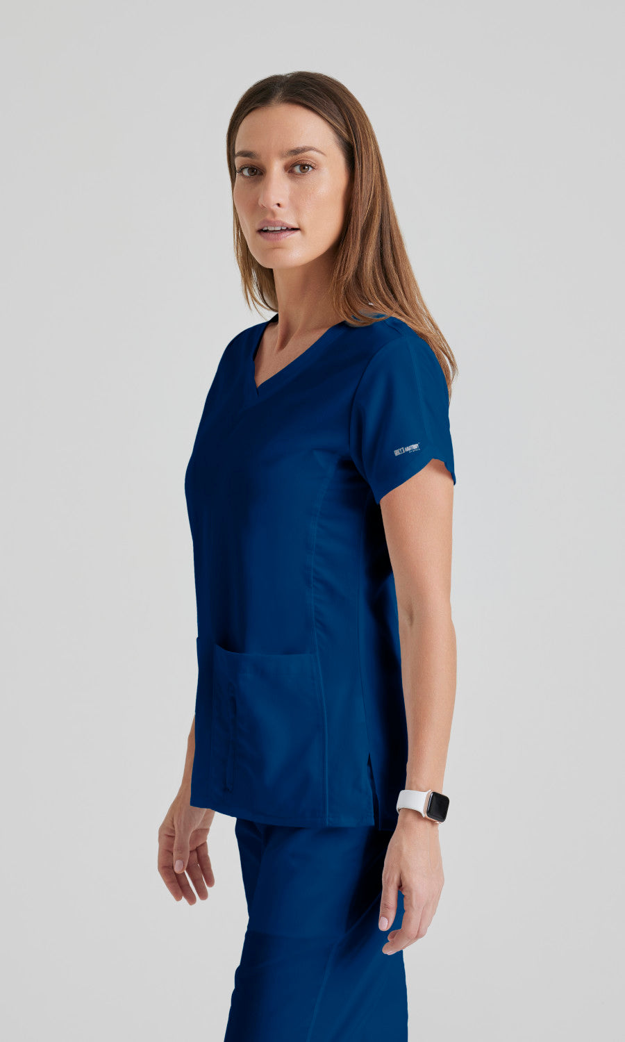 Grey's Anatomy 41423 Cora Scrub Top Indigo