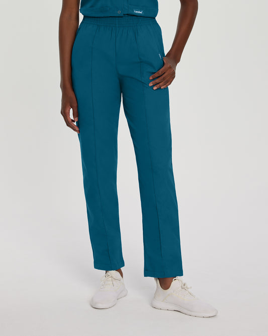 Essentials 8320 Women's Scrub Pants Caribbean Image