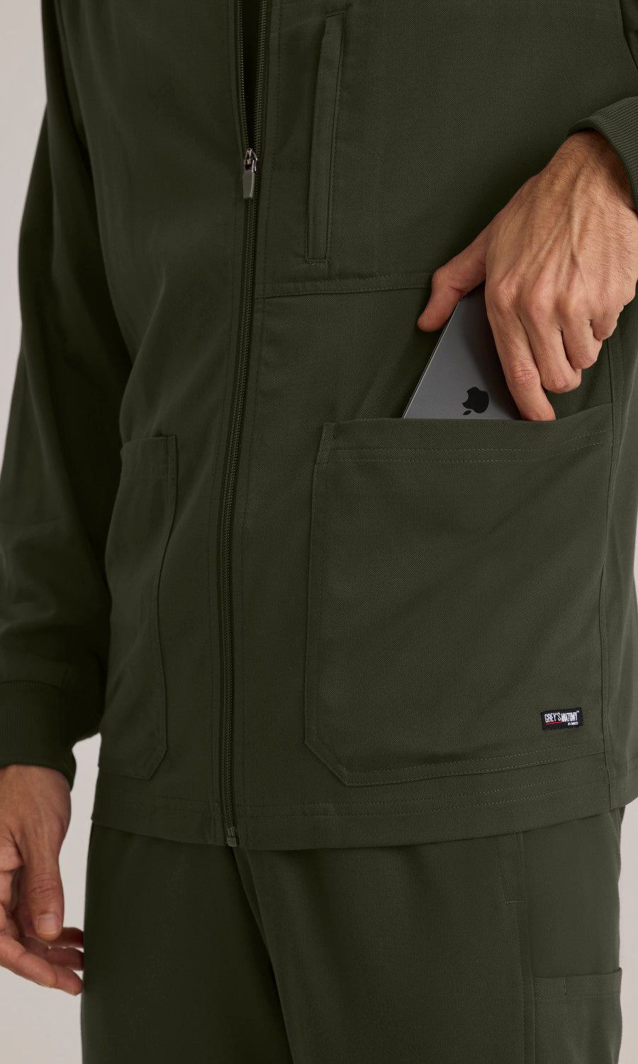 Grey's Anatomy Stretch GRSW871 React Warmup Olive