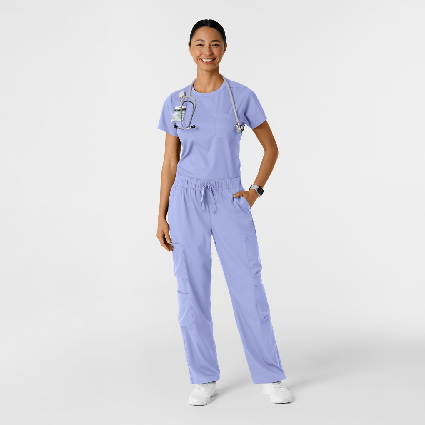 Boundless 6451 Women's Classic Tee Ceil Blue