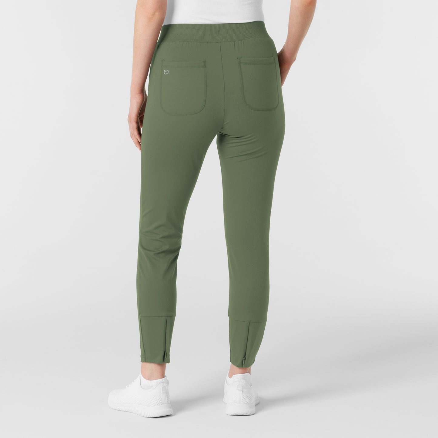 RENEW Knit 5259 Women's Track Scrub Pants Olive