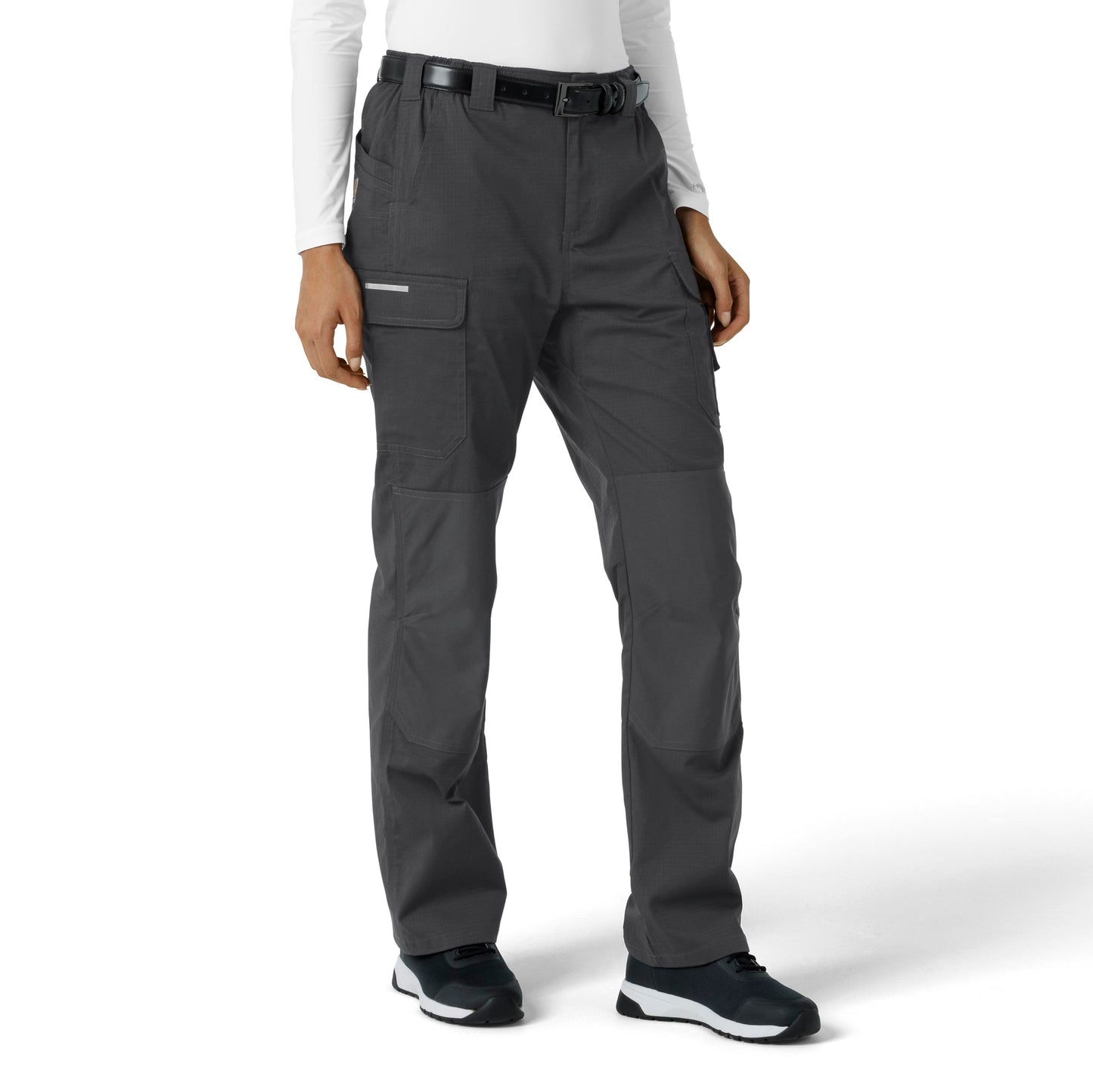 Rugged Flex C52418 Women's Ripstop Cargo Pantss Pewter