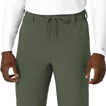 Force Cross-Flex C56410 Men's Straight Leg Scrub Pants Olive