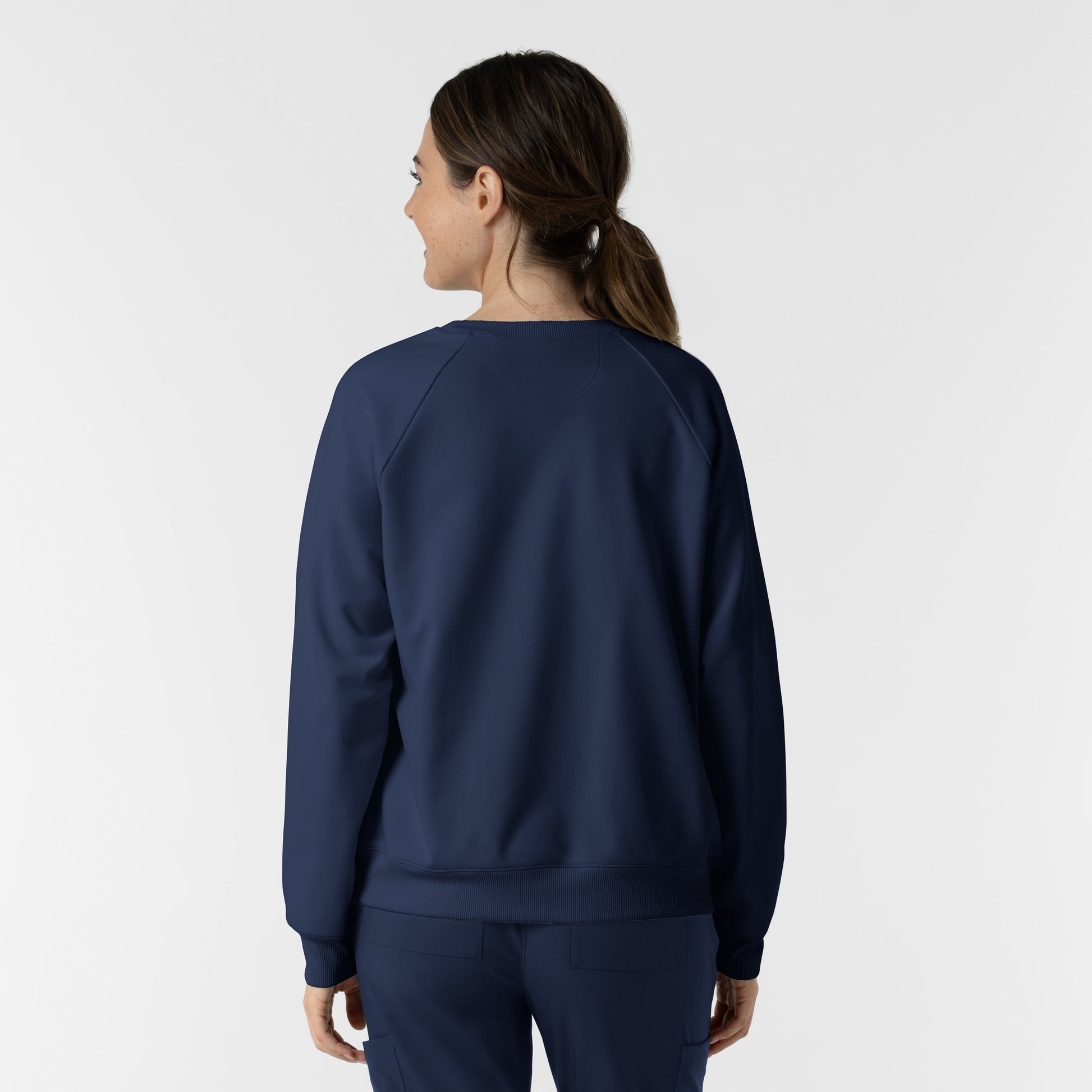 Layers 2169 Women's Pullover Sweatshirt Navy
