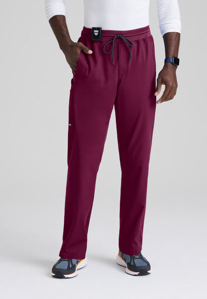 Greys Anatomy Stretch GRSP617 Hudson Scrub Pants Wine