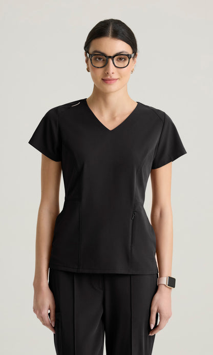 Grey's Anatomy Cultivate GRGT309 Spring Top Black - front