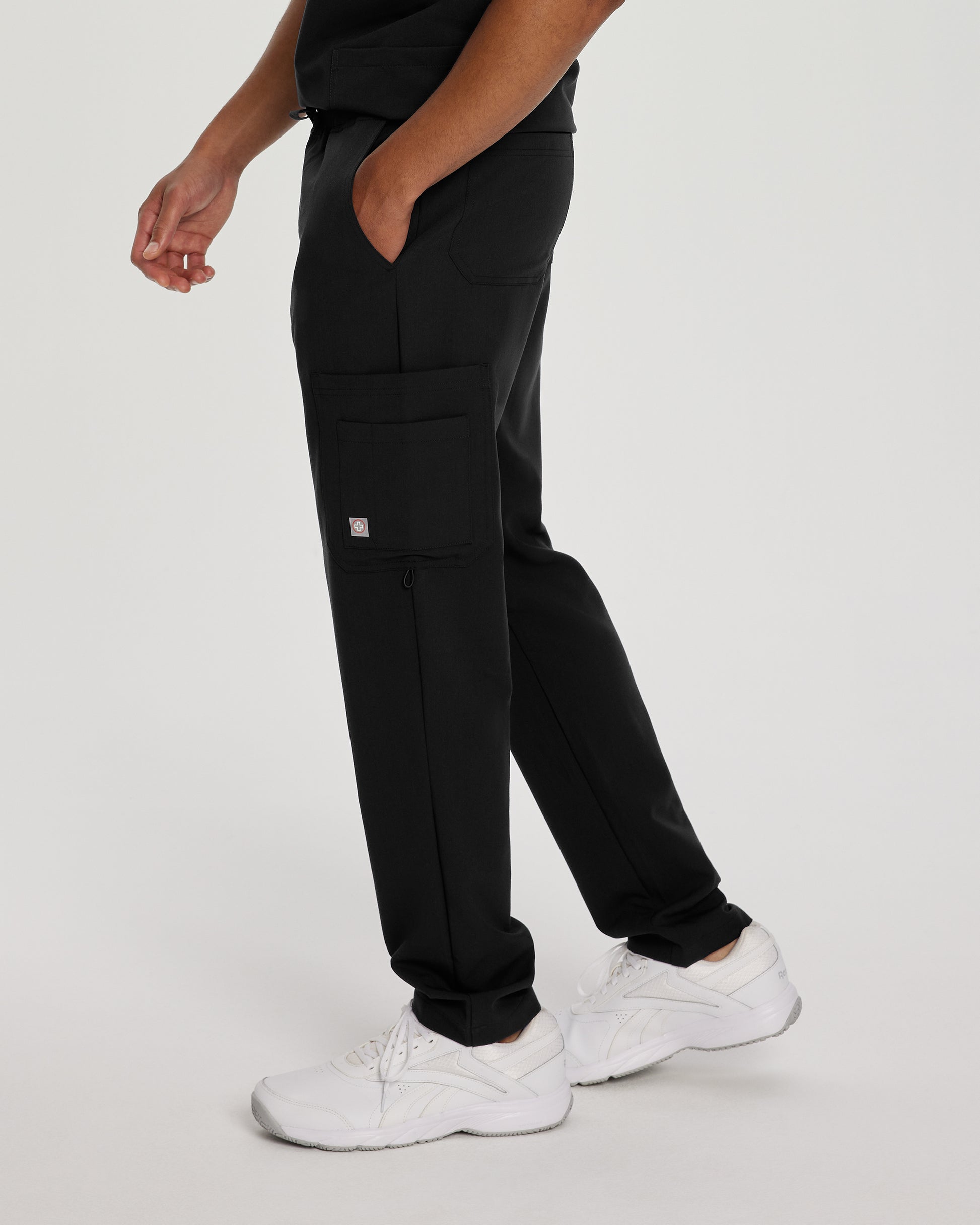 V-Tess 227 Men's Cargo Scrub Pants Black Image