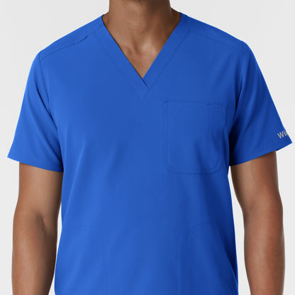 NURTUR 6380 Men's V-Neck Scrub Top Royal