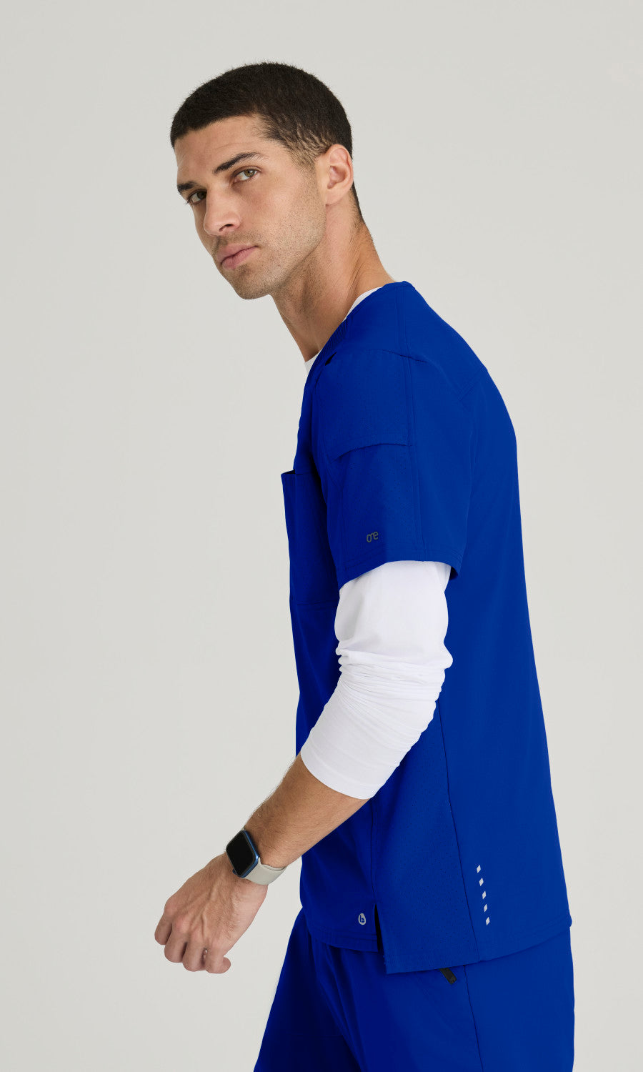 Barco One BOT195 Velocity Scrub Top Cobalt