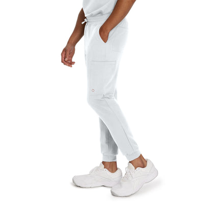 V-Tess 222 Men's Jogger Scrub Pants White Image