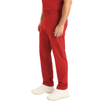 ProFlex LB408 Men's Cargo Scrub Pants True Red Image