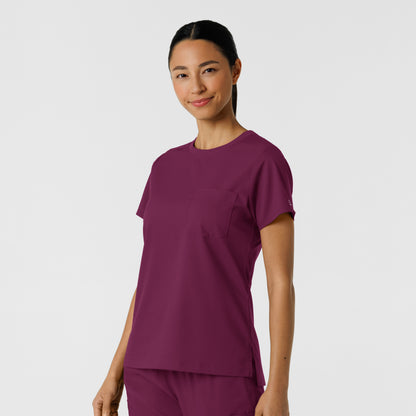Boundless 6451 Women's Classic Tee Wine