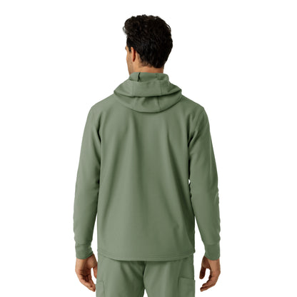 Layers C84023 Men's Bonded Fleece Hoodie Olive