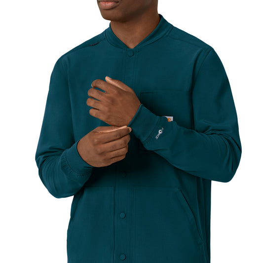 Force Cross-Flex C86210 Men's Shirt Jacket Caribbean Model Image Left Side | Carhartt