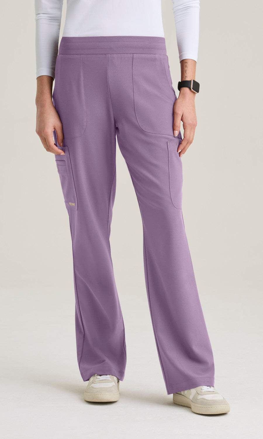 Grey's Anatomy Evolve GSSP729 Sky Pant Amethyst Mist - front