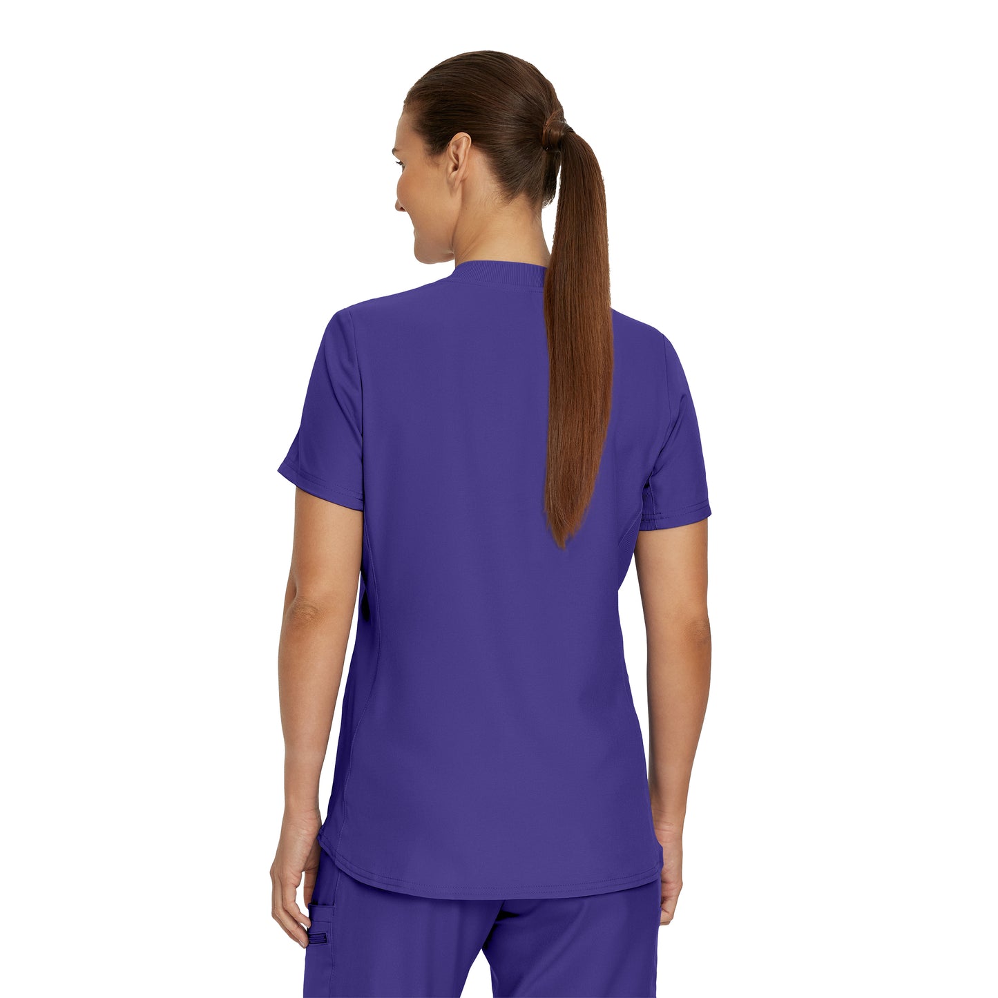 Forward LT100 Women's 3 Pocket V Neck Scrub Top Ultra Violet Image