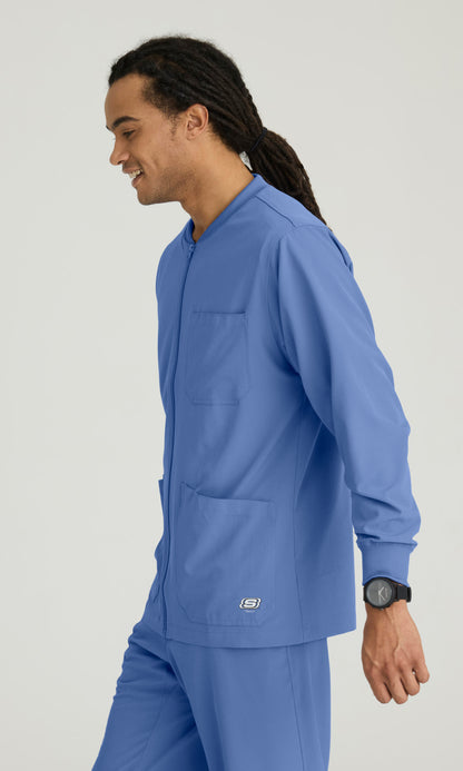 Skechers SK0408 Structure Scrub Jacket Ciel Blue