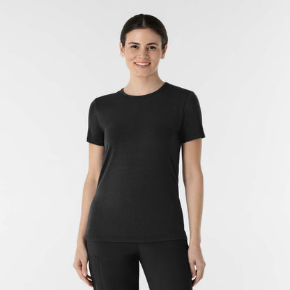 Layers 2290 Women's Short Sleeve Essential Tee Black