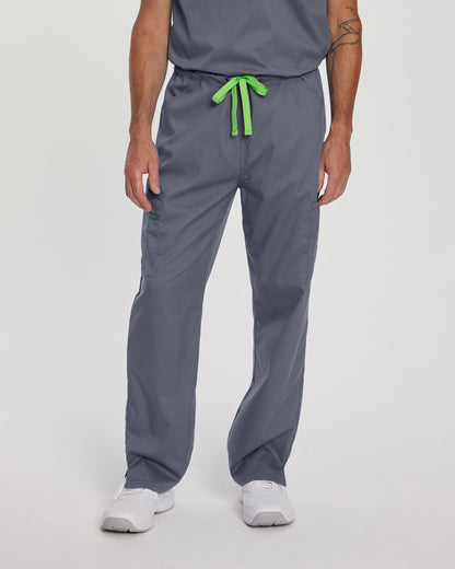 ProFlex 2104 Unisex Cargo Scrub Pants Steel Image