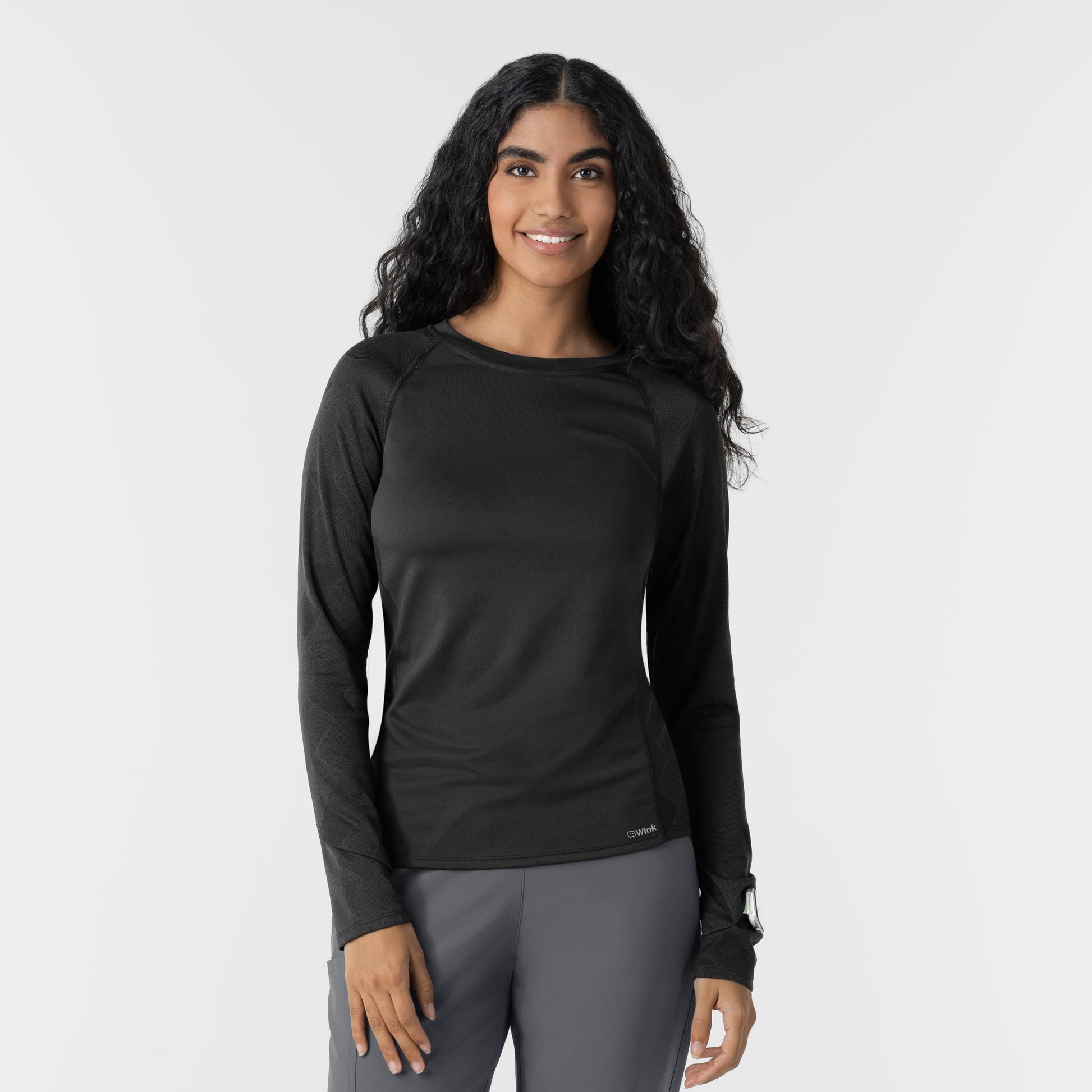 Layers 2149 Women's Engineered Underscrub Tee Black