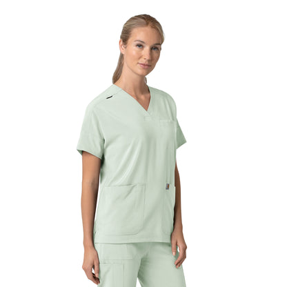 Force Cross-Flex C13110 Women's Oversized V-Neck Scrub Top Big Sky