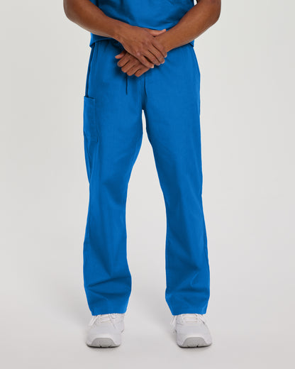 Scrub Zone 85221 Unisex Cargo Scrub Pants Royal Blue Image