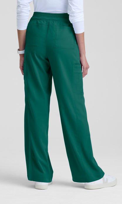Grey's Anatomy Stretch GRSP747 Nina Pant Hunter Green - back