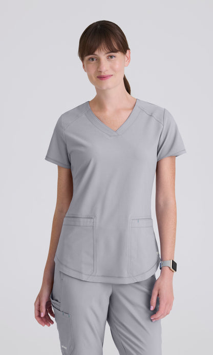 Grey's Anatomy Evolve GSST180 Rhythm Top Moonstruck - front