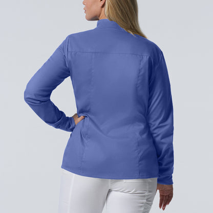 ProFlex LJ701 Women's 3 Pocket Scrub Jacket Ceil Image