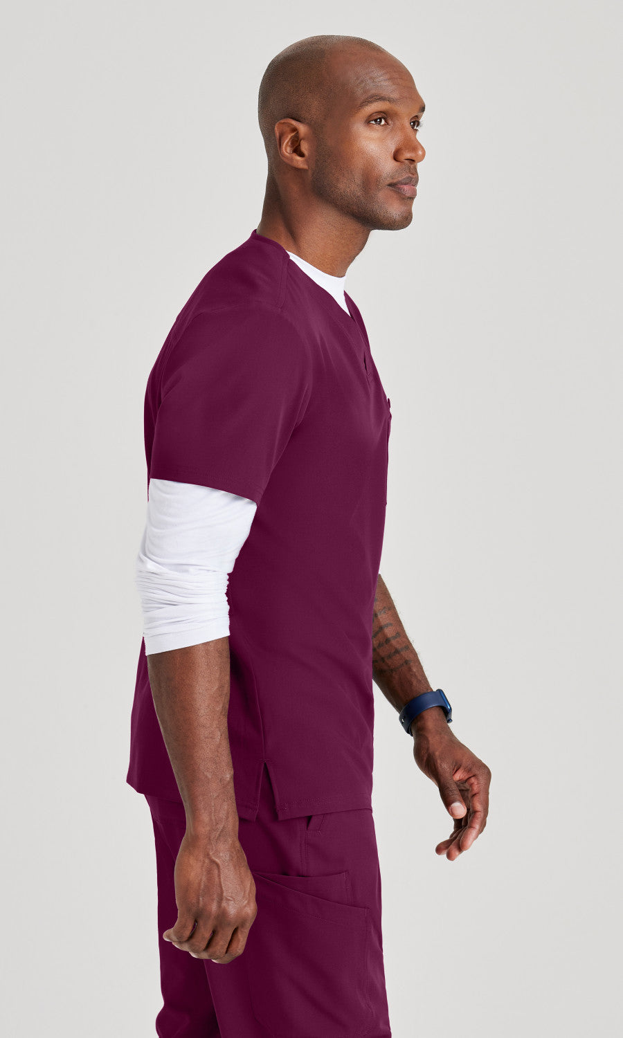 Barco Unify BUT153 Rally Scrub Top Wine