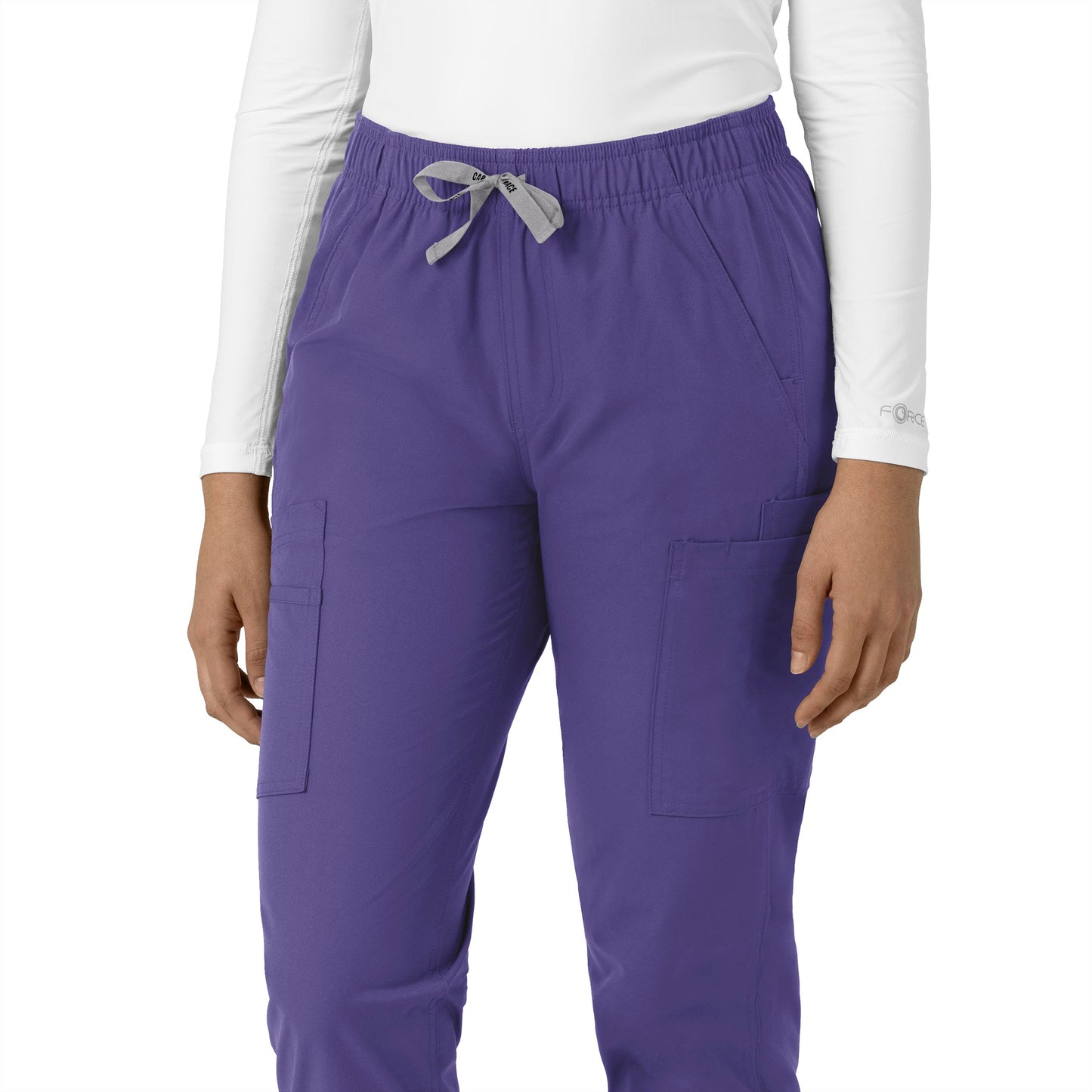 Force Essentials C51213 Straight Leg Scrub Pant Grape Model Image Alternate | Carhartt