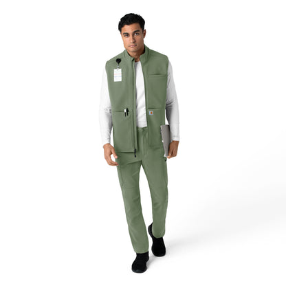 Rugged Flex C82023 Men's Bonded Fleece Vest Olive