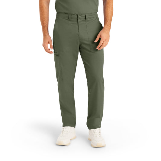 ProFlex LB408 Men's Cargo Scrub Pants Olive Moss Image