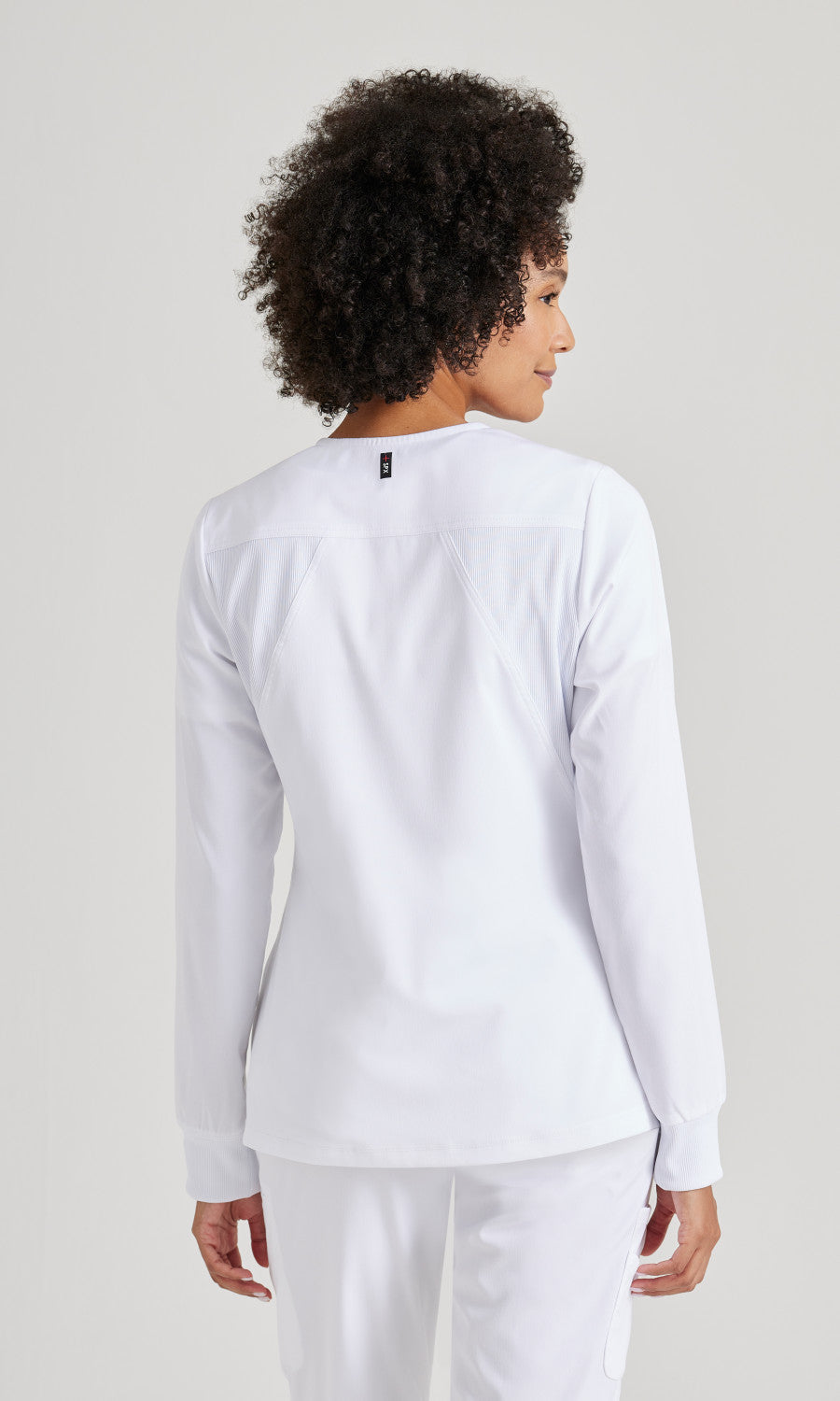 Grey's Anatomy Stretch GRSW873 Gianna Warmup White
