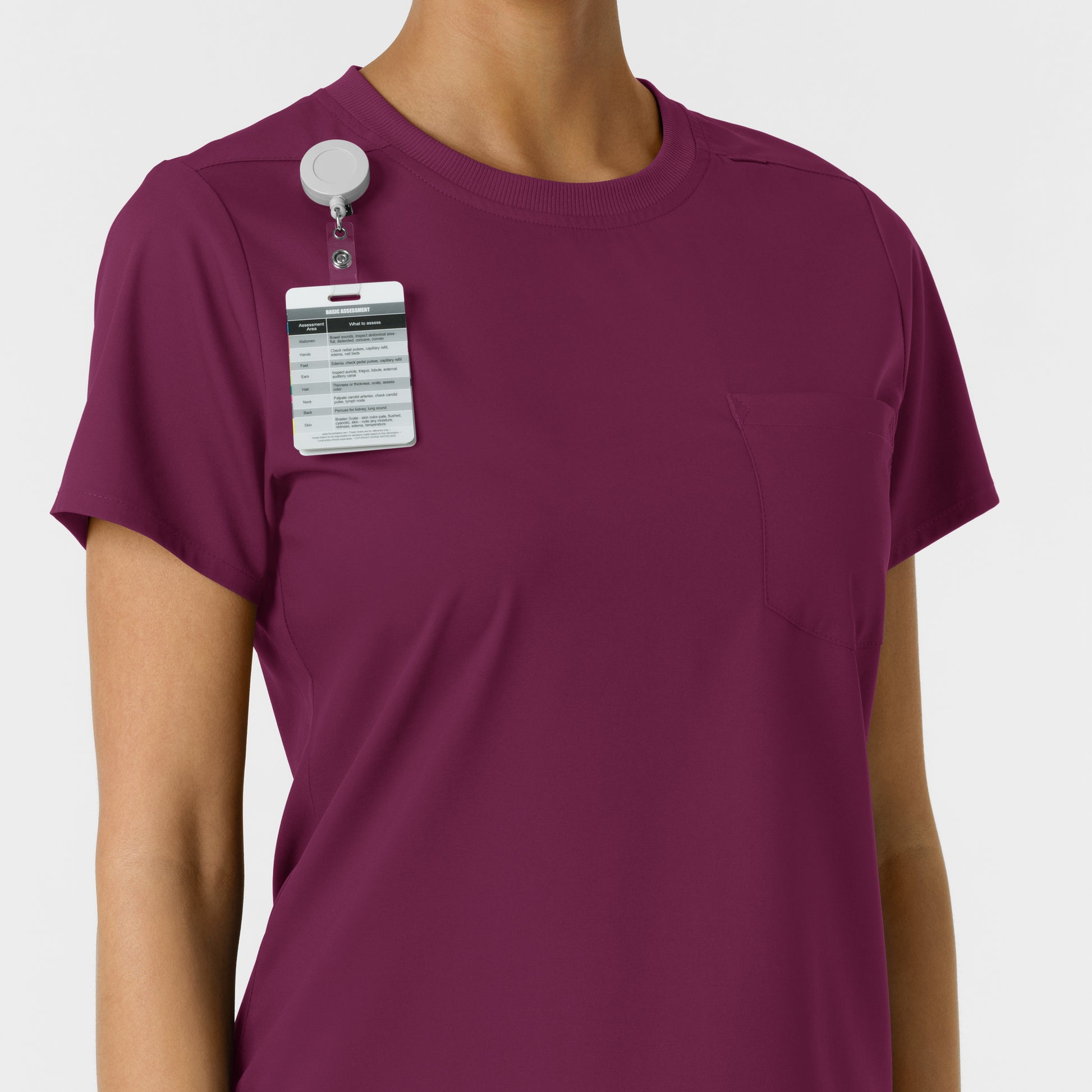 Boundless 6451 Women's Classic Tee Wine