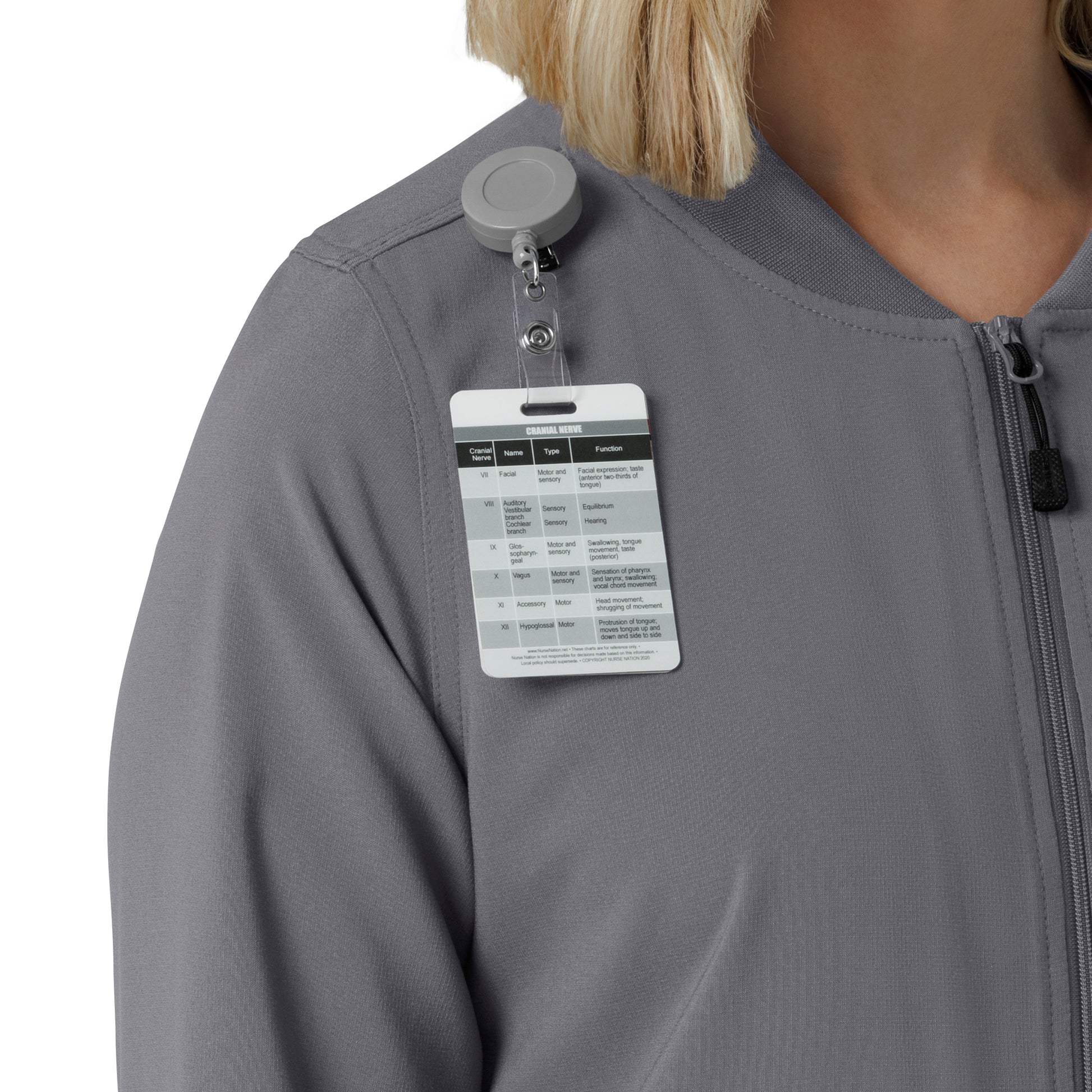 Force Cross-Flex C82410 Women's Lightweight Scrub Jacket Pewter