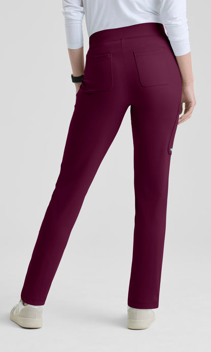 Grey's Anatomy Knits GRSP759 Define Pant Wine - back