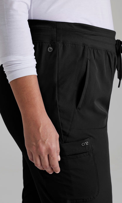 Barco One BOP597 Uplift Scrub Pants Black