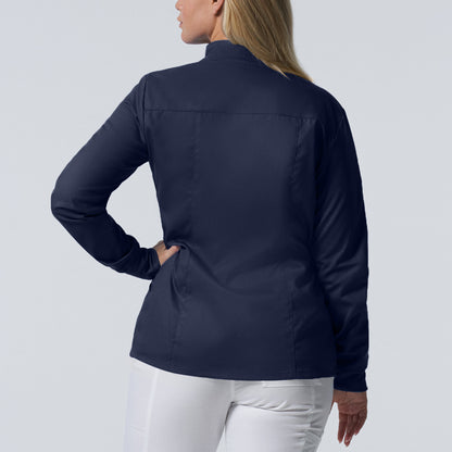 ProFlex LJ701 Women's 3 Pocket Scrub Jacket True Navy Image