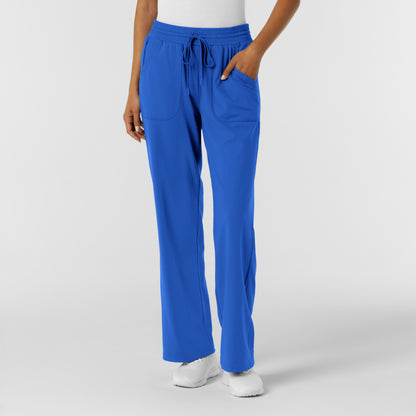 RENEW Knit 5559 Women's Wide Leg Scrub Pants Royal