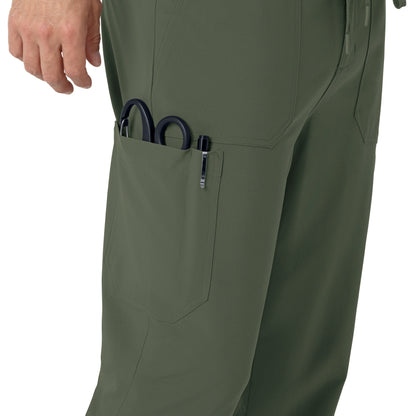 Force Cross-Flex C56310 Men's Jogger Scrub Pants Olive