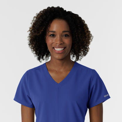 NURTUR 6180 Women's V-Neck Scrub Top Galaxy Blue