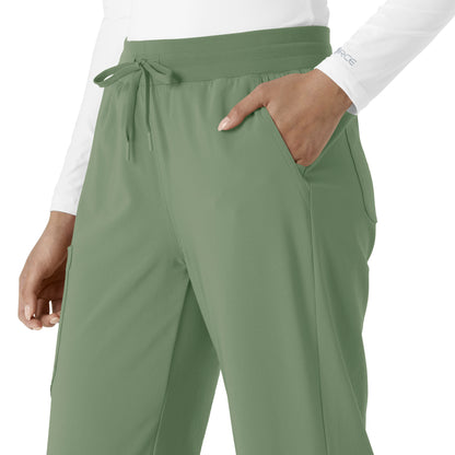 Force Cross-Flex C53310 Women's Boot Cut Scrub Pants Green Slate